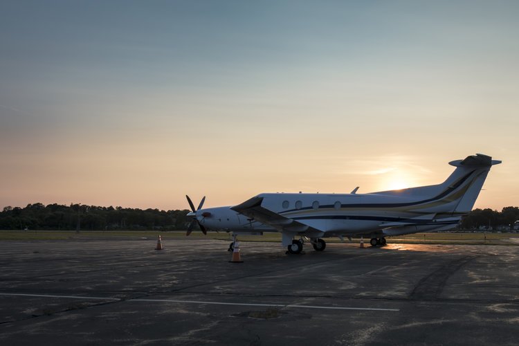 Sunset on the HVN ramp